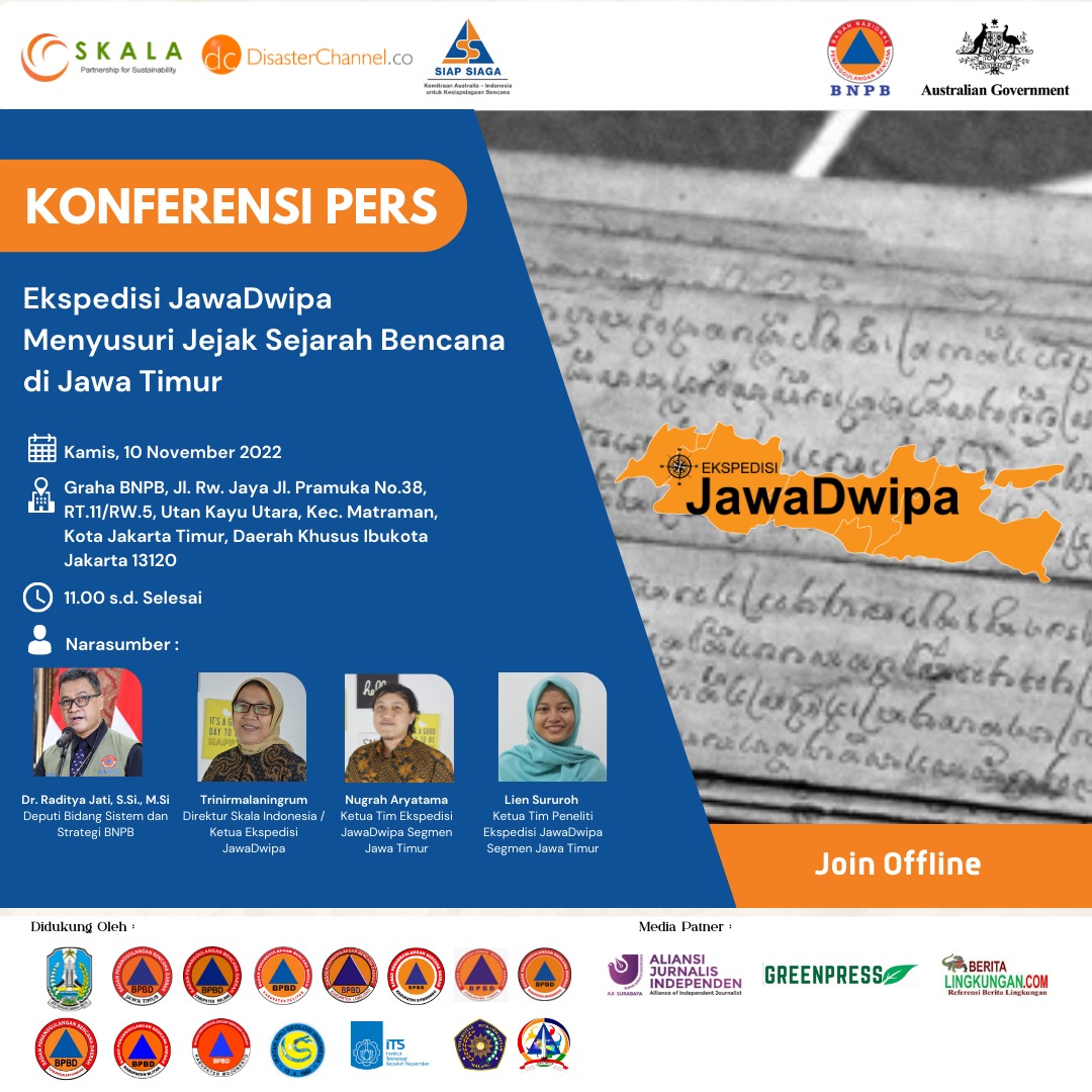 Ekspedisi JawaDwipa Menyusuri Jejak Sejarah Bencana di Jawa Timur