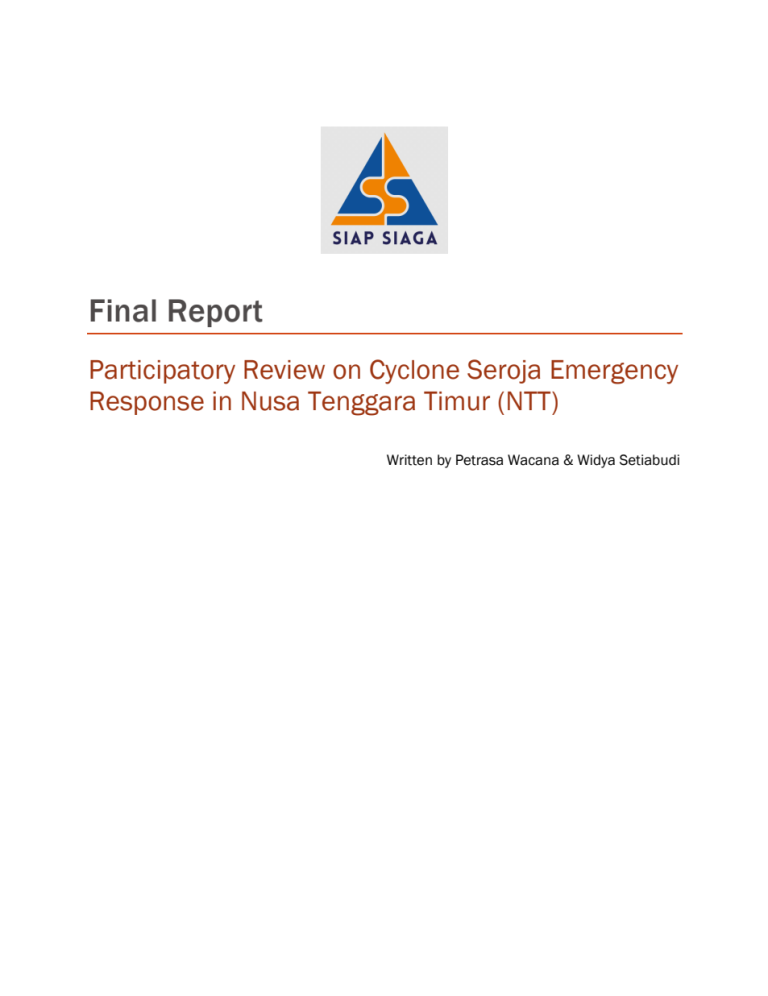 49. Final Report Seroja Participatory Review v.4