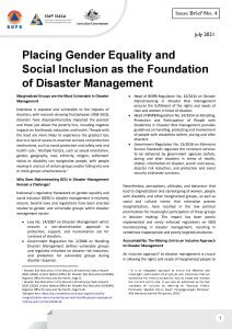 7. ENG Issue Brief No. 4 GESI as a foundation of DM EN