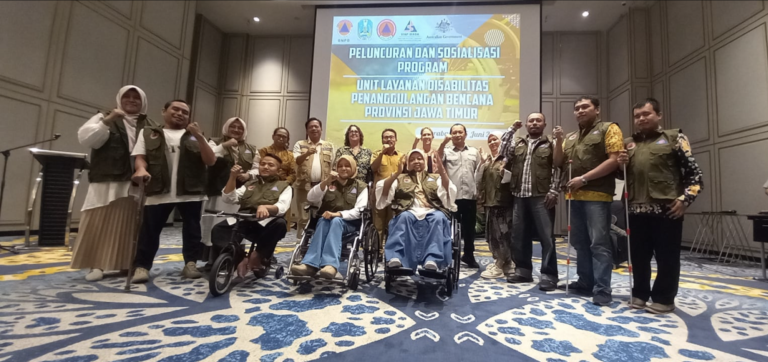 BPBD Jatim Luncurkan ULD PB Ajak Disabilitas Siap Siaga Bencana