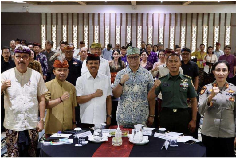 Tingkatkan Kapasitas Penanggulangan Bencana Bali Miliki Forum Komunikasi Multisektor SKB