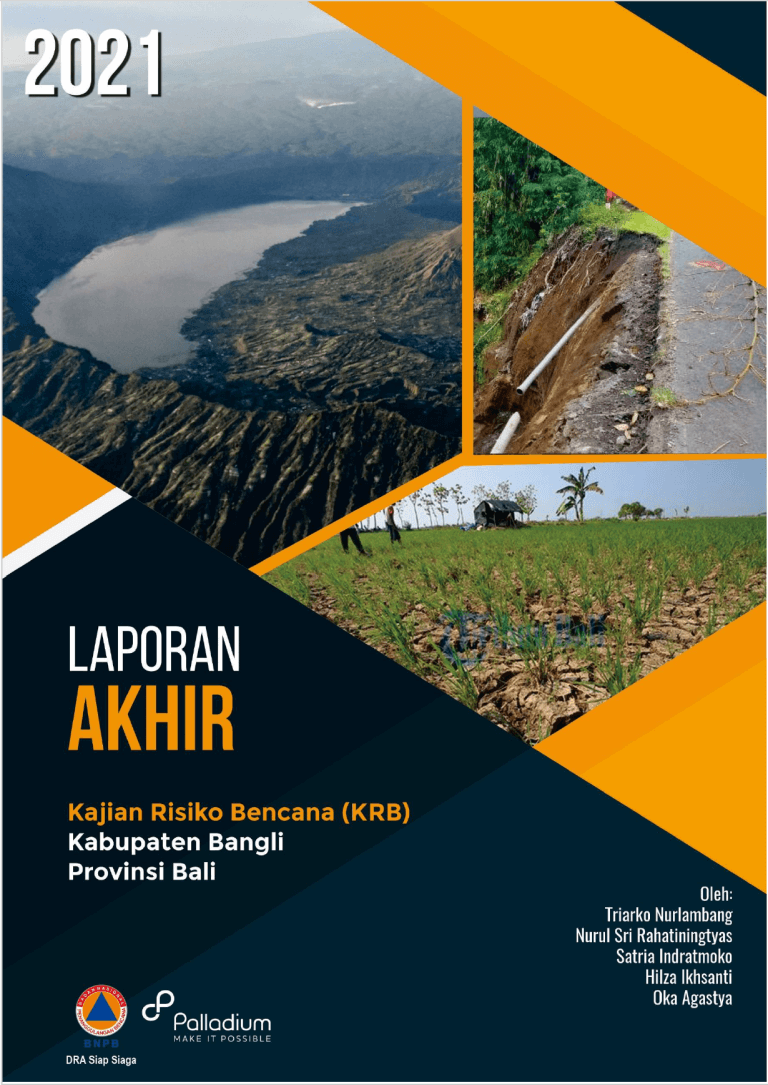 Laporan Akhir KRB Kabupaten Bangli Provinsi Bali