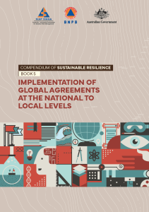 Implementation of Global Agreements at The National to Local Levels