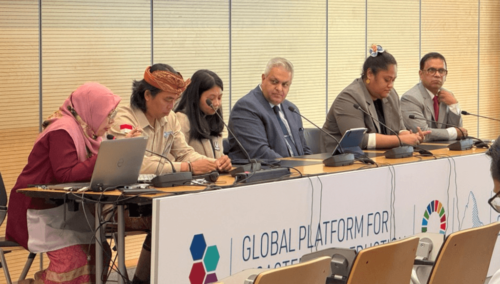 Bli Suta Ketua FPRB Bali at GPDRR